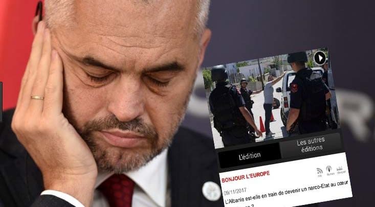 Shkrimi i fortë i medias franceze