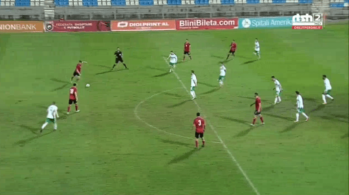 Shqipëria barazon 1-1 me Irlandën e Veriut