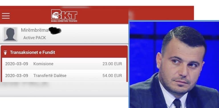 Gazetari  publikon  donacionin e qytetarit: Nga 54 euro i kanë mbajtur 23 euro komision bankat