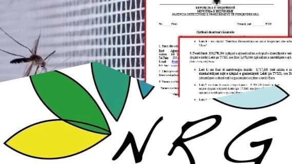 1.2 milion euro  TENDERI   për mushkonjat