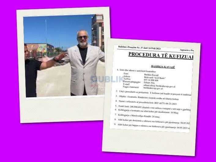 Krali i Kavajës, tender 2 mln euro për rikonstruksionin e një kopshti