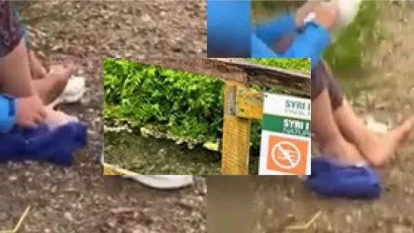 VIDEO/ Rruga te Syri i Kaltër në mëshirë të fatit, qytetari: Kalohet vetëm me këmbë të zbathura