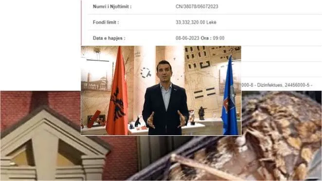 Veliaj  shpenzohen 330 MLN lekë për të vrarë milingonat dhe mizat