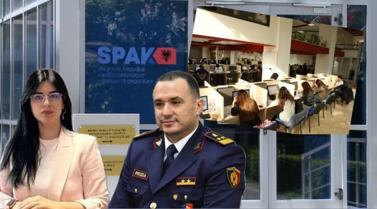 Ervina Gjana, nyja mes call centerave kriminalë dhe Policisë së Shtetit
