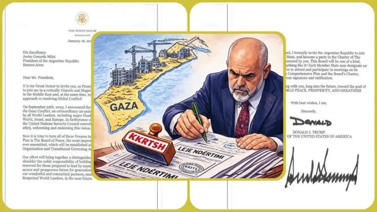Rama te Bordi i Paqes për Gazën, do jap lejet e ndertimit.