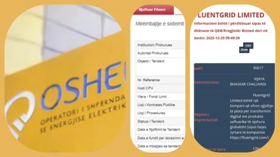 OSHEE, 1.17 miliardë tender pa garë për faturat e energjisë