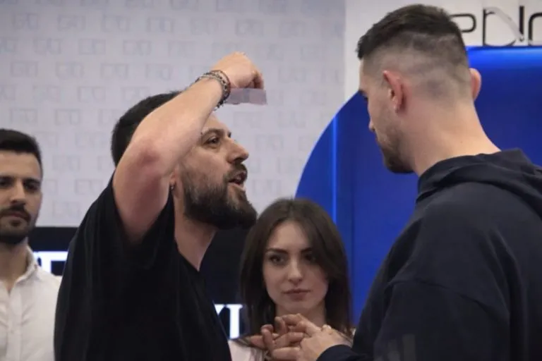 Nami në rrjet, Miri kërcënon me jetë Shëndritin (VIDEO)