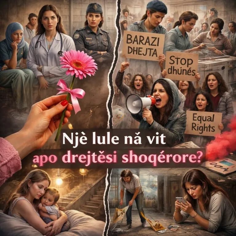 Një lule në vit për gratë apo drejtësi shoqërore?