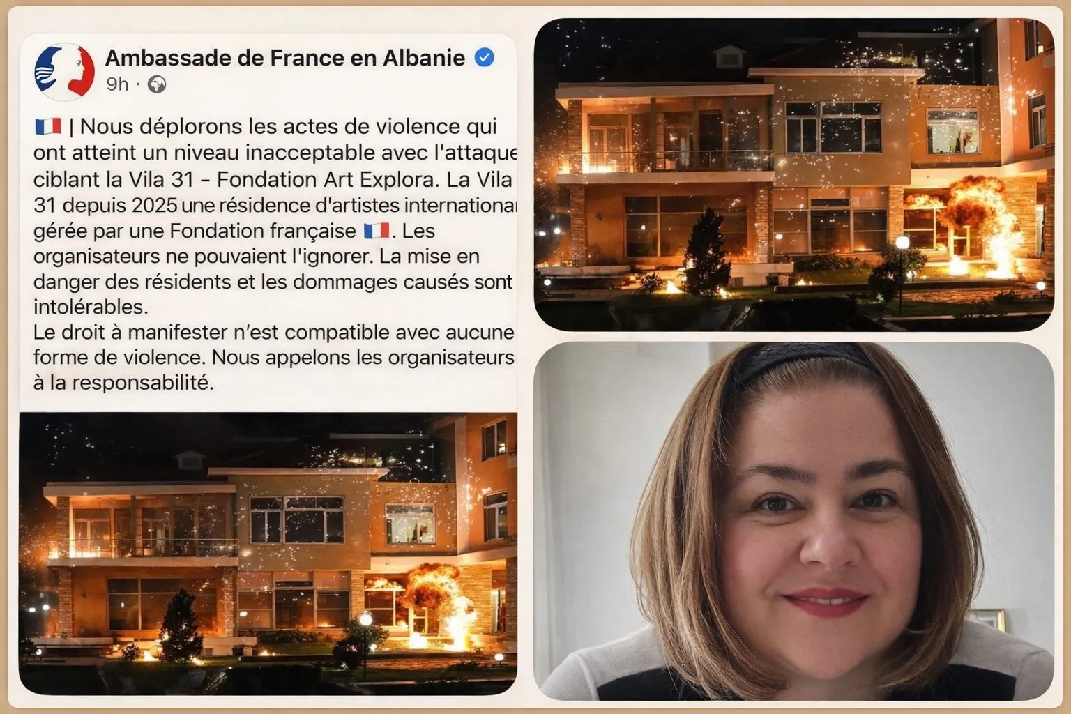 Leter e hapur Ambasades Franceze , për ‘Enver Hoxhën’