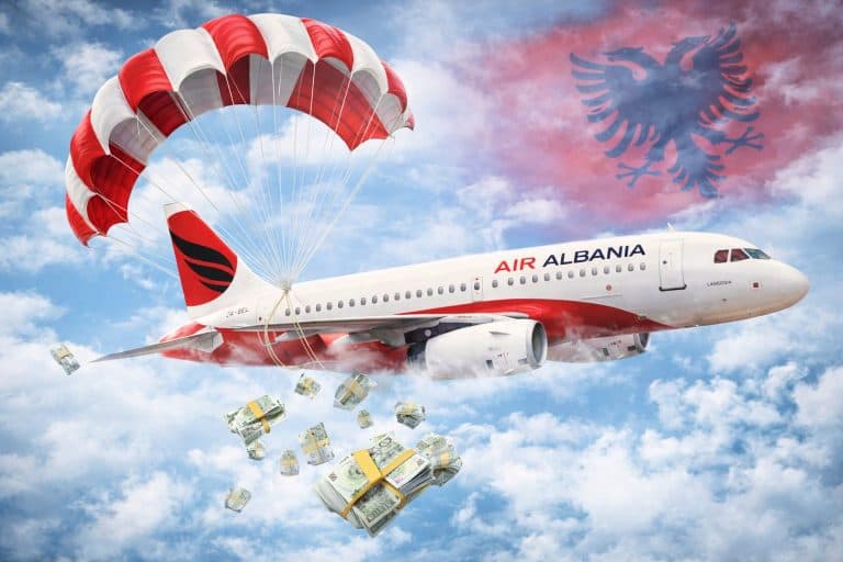 Air Albania me 100 mln euro borxhe, shteti në rolin e ‘parashutës’