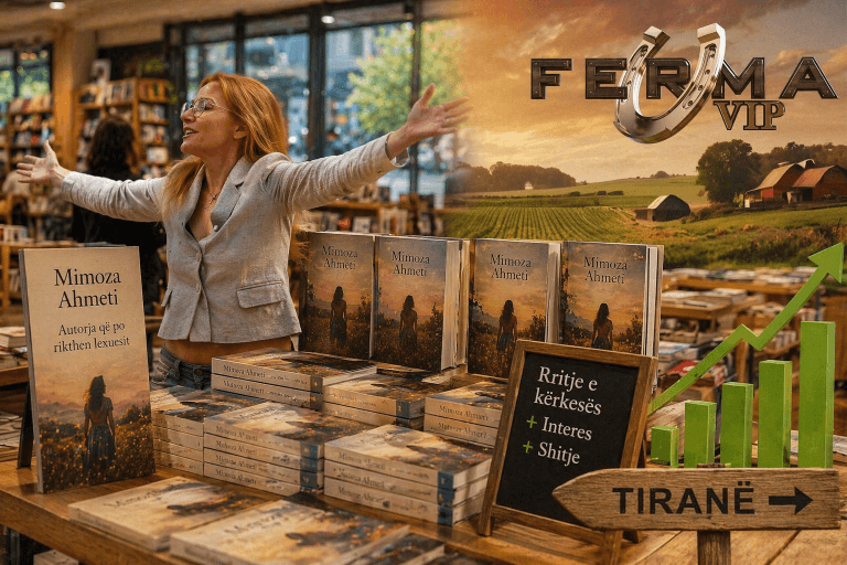 Nga reality show te rafti i librarisë, efekti ‘Moza’ rikthen shitjet në Tiranë