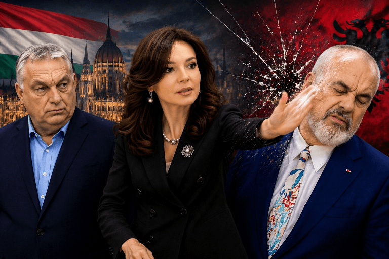 Humbja e Viktor Orban, Elisa Spiropali “shuplakë” Edi Ramës