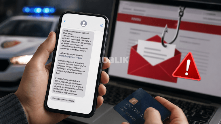 Mos klikoni! SMS-të mashtruese për gjoba ‘shpërthejnë’ në celularët e qytetarëve