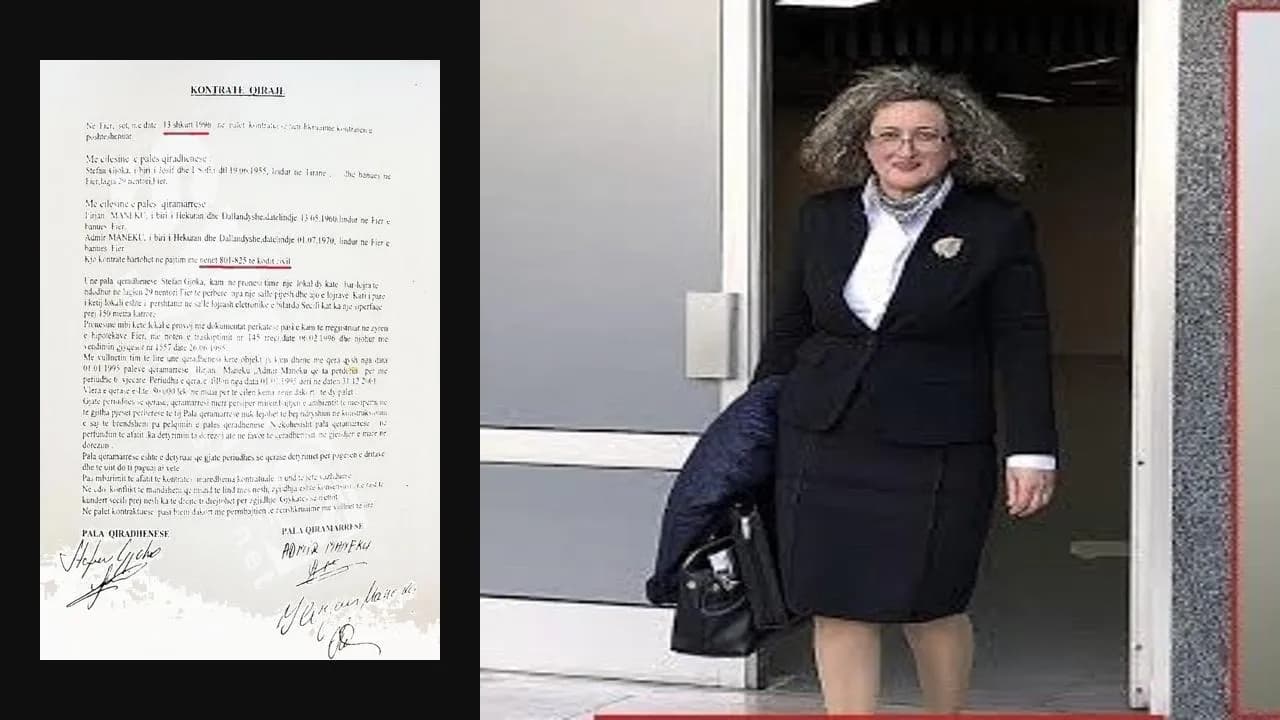 ‘Kontratë qiraje 80 mijë lekë në 1996’