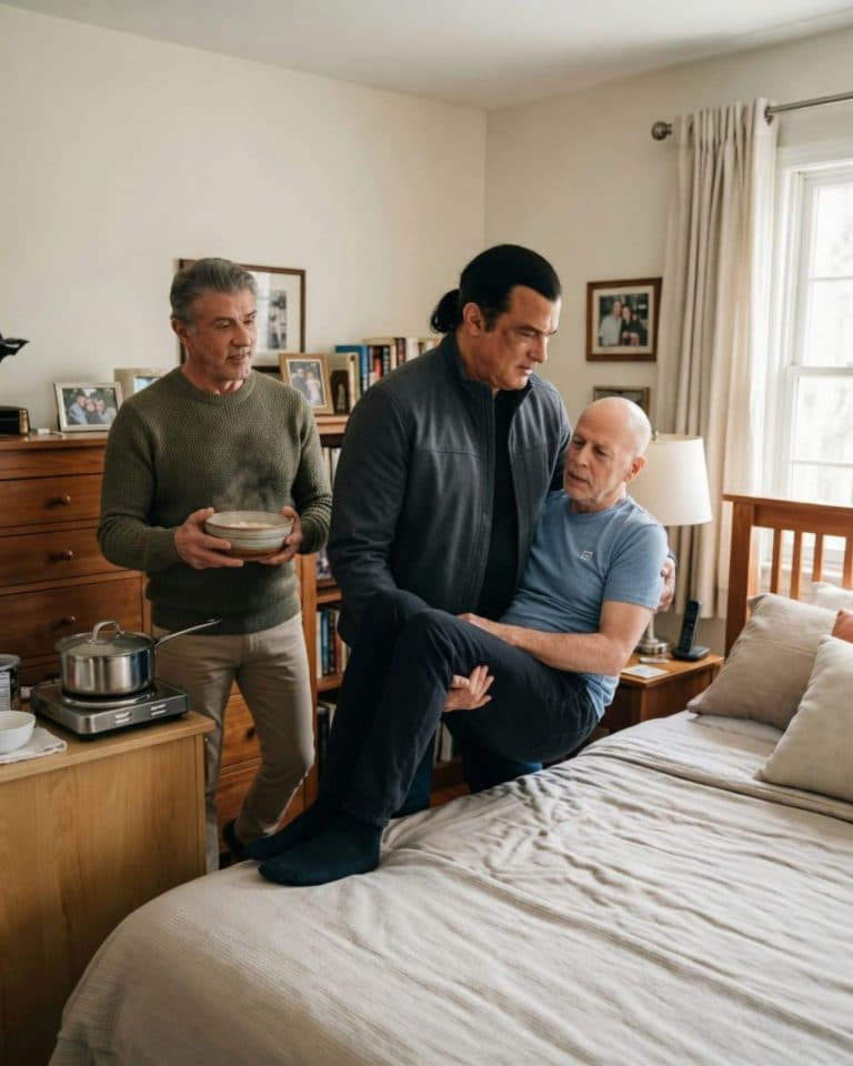 Steven Seagal dhe Sylvester Stallone mbështesin Bruce Willis në betejën e tij më të vështirë