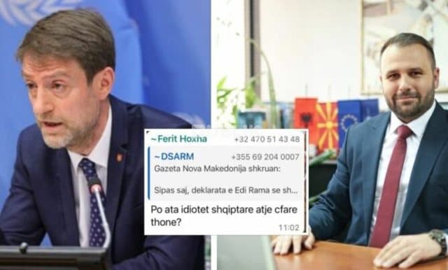 Shpërthen keq ministri shqiptar në Maqedoni ndaj Ferit Hoxhës