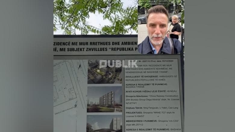Braçe denoncon diplomatët e Kinës: Kanë zaptuar trotuarin (Video)