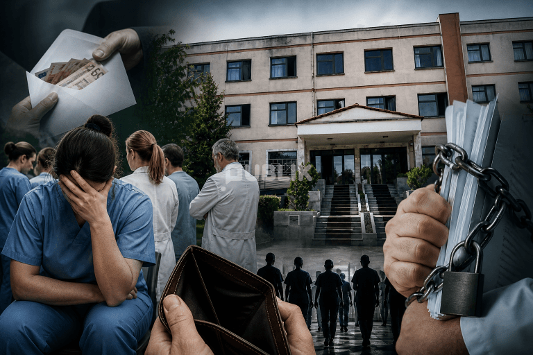 Skandal në Spitalin e Korçës: Punonjësit pa paga dhe pa kontrata
