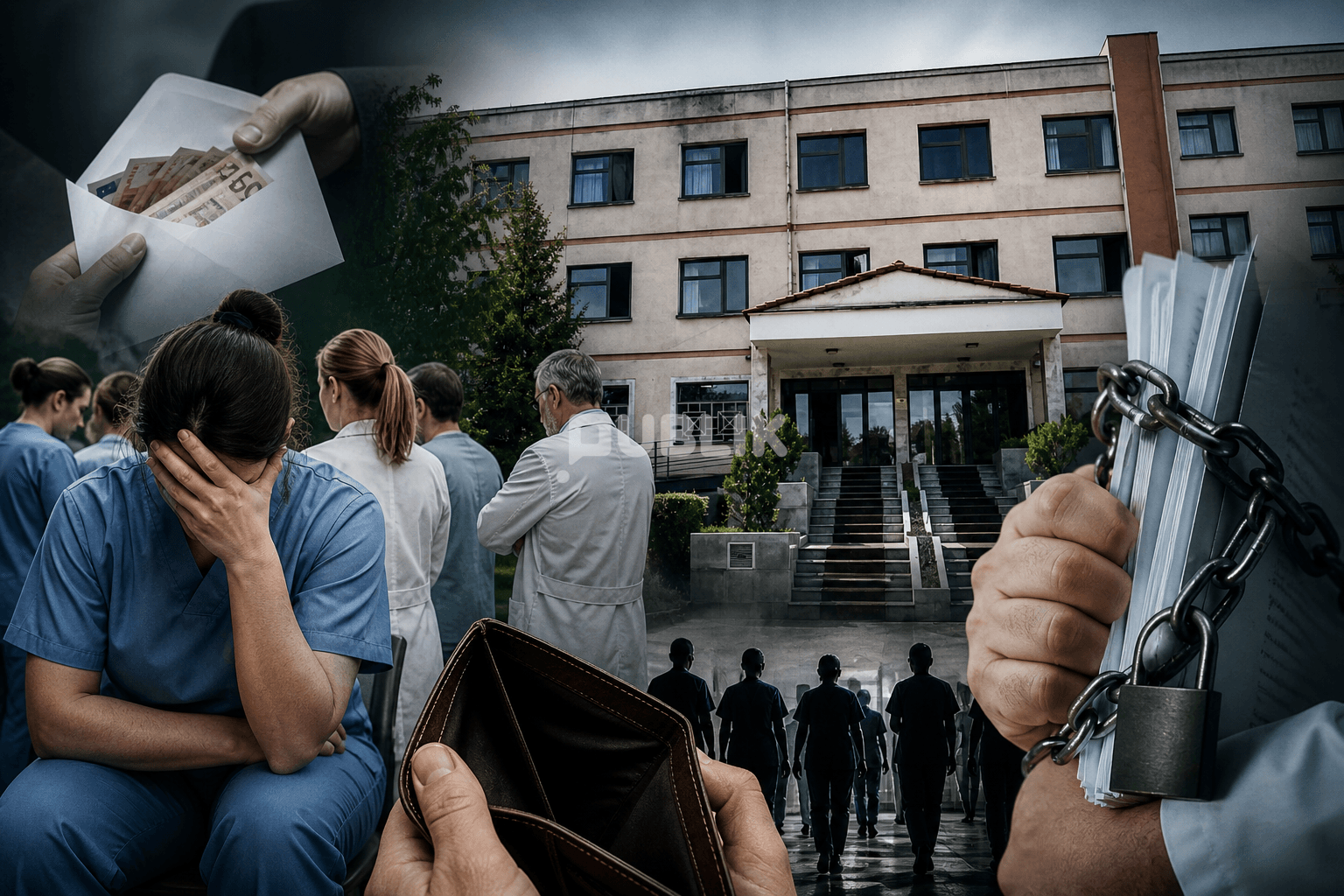 Skandal në Spitalin e Korçës: Punonjësit pa paga dhe pa kontrata