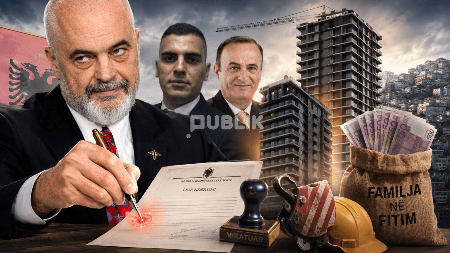 Rama i jep leje për kullë 16 kate djalit të kryebashkiakut Ilir Xhakolli