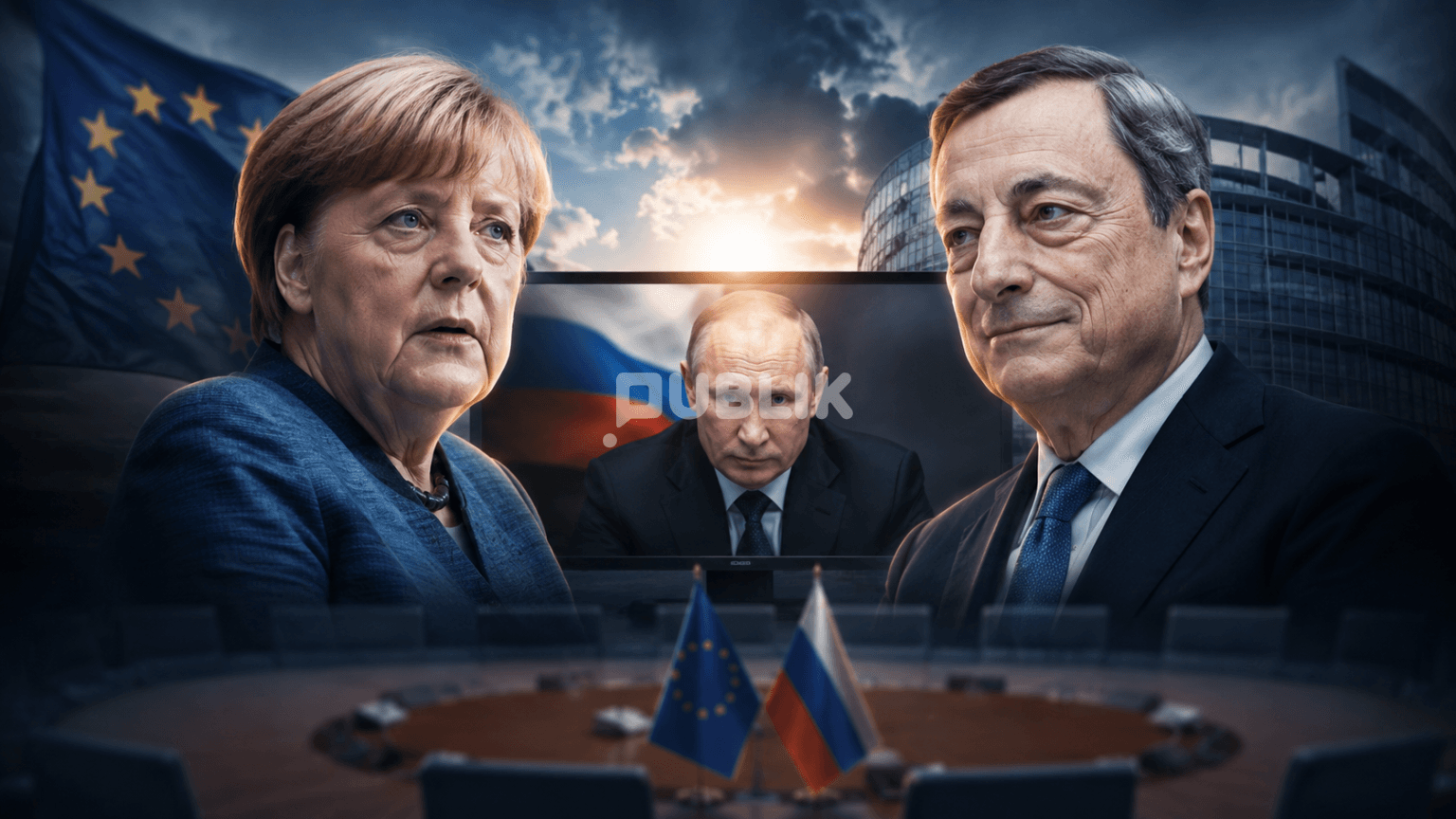Merkel dhe Draghi propozohen nga BE si negociatorë me Putin