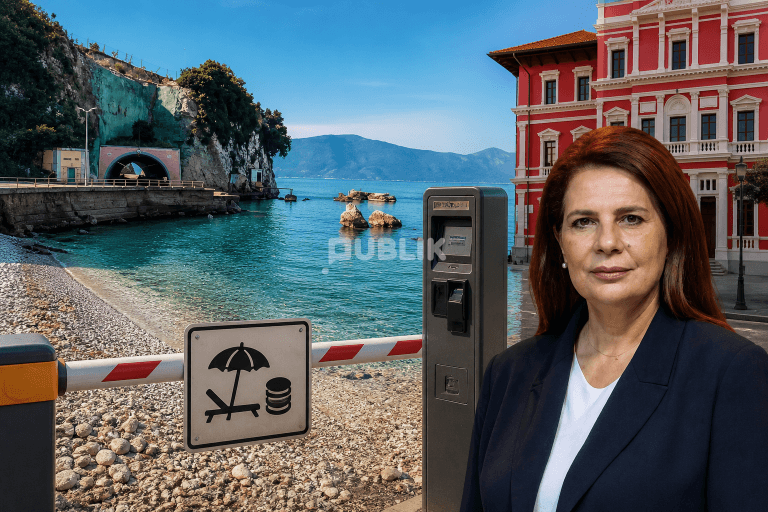 Skandali! Bruna e Vlorës bën me pagesë plazhet publike