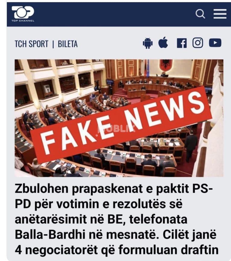 Bardhi përgënjeshtron Top Channel: “Asnjë telefonatë me Ballën