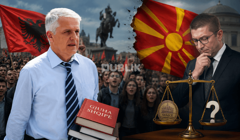 Majko në mbështetje të shqiptarëve, ‘shpërlan’ kryeministrin maqedonas