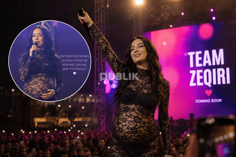 Dafina Zeqiri shtatzënë për herë të dytë