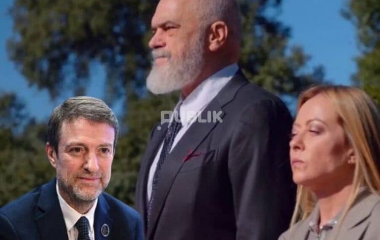 Marrëveshja me Italinë për emigrantët, Rama del kundër Ferit Hoxhës