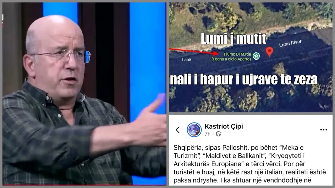 Turizmi i palloshit , dhe “Fiume di M*rda” në mes të Tiranës