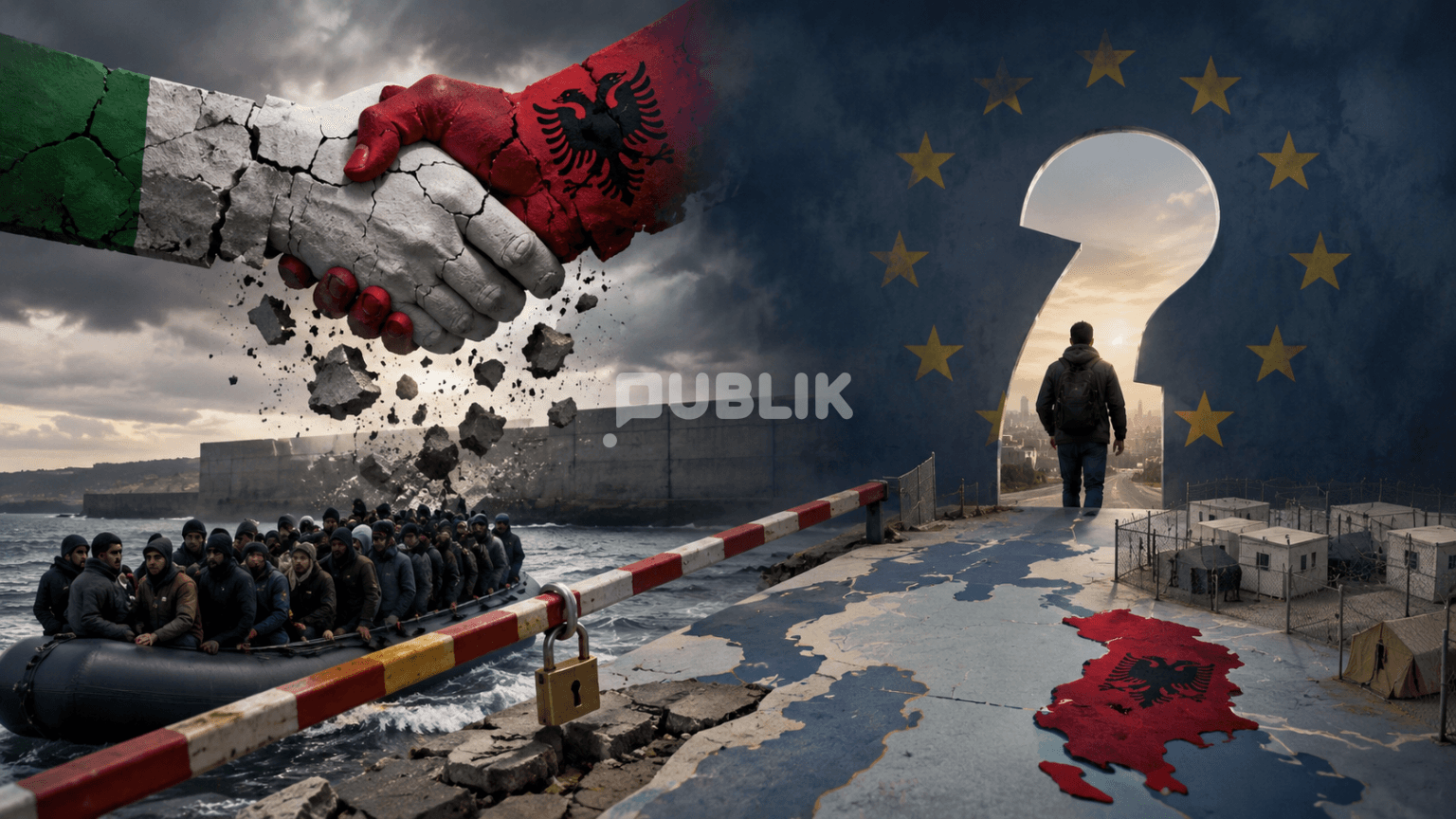 Gazetari italian: Marrëveshja Itali-Shqipëri për emigrantët, dështim