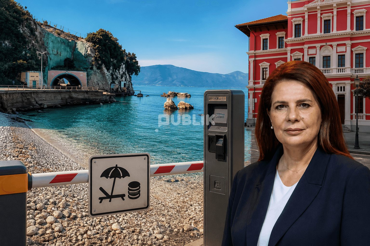 Skandali! Bruna e Vlorës bën me pagesë plazhet publike