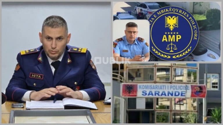 Kreu i Policisë Hita, pezullon shefin e krimeve në Sarandë